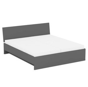 Manželská posteľ rea oxana 180x200cm - graphite