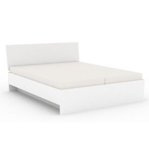Manželská posteľ rea oxana 180x200cm - biela
