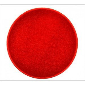 Eton červený koberec kulatý - 120 cm