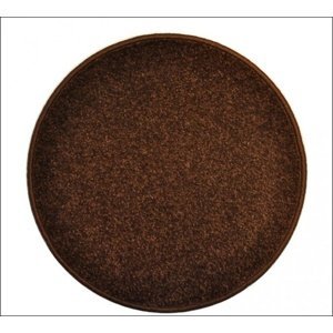 Eton hnedý koberec gulatý - eton hnedý koberec guľatý - 100 cm