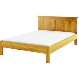 Masívna posteľ 180x200 acc 01 - k15 hnedá borovica