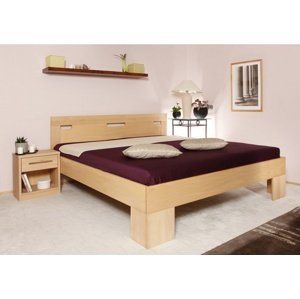 Masívna posteľ s úložným priestorom varezza 6a (v.50cm) - 160/180 x