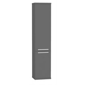 Vysoká kúpeľňová skrinka rea rest 5 - graphite