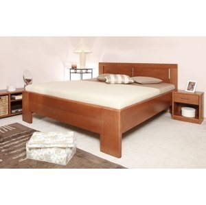Masívna posteľ s úložným priestorom deluxe 3 - 160/180 x 200cm - 180 x
