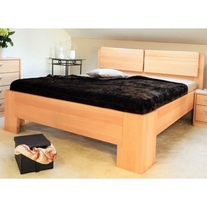 Masívna posteľ s úložným priestorom manhattan 2 - 160/180 x 200cm -