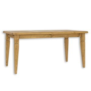Sedliacky stôl 90x180 mes 03 a s hladkou doskou - k15 hnedá borovica