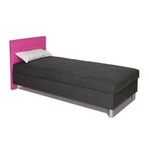 Čalúnená posteľ vario s krátkym čelom - 80x200 cm