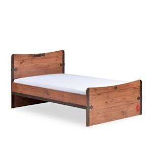 Študentská posteľ jack 120x200cm - dub lancelot