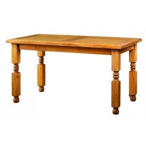 Sedliacky stôl 80x80cm mes 01 a s hladkou doskou - výber morenia - k13