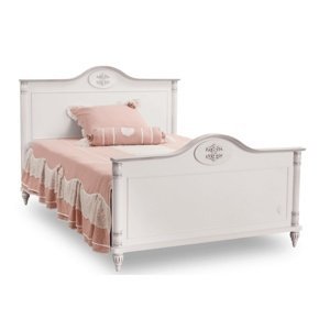 Detská posteľ carmen 100x200cm - biela