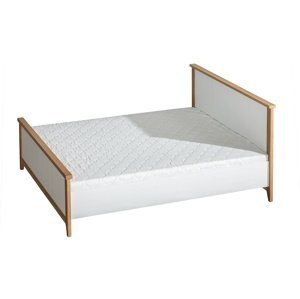 Manželská posteľ 160x200cm olaf - borovica andersen/dub nash