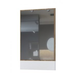 Závesné zrkadlo freya - dub halifax/biela
