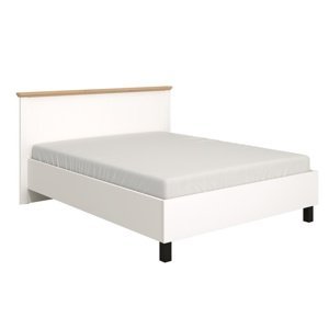 Manželská posteľ 160x200 lotta - biela/dub artisan