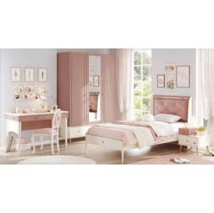 Dievčenská izba beauty - ružová/béžová