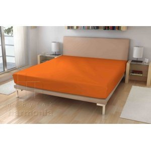 Jersey plachta - oranžové - jersey plachta - oranžové 120 x 200 cm