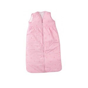 Detský spací vak méďa obláčiky - ružový