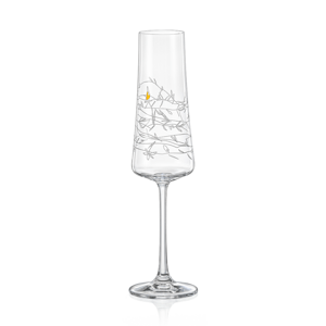 Crystalex Crystales poháre na šampanské Love 210 ml 2KS