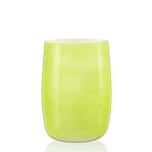 Crystalex sklenená váza Caribbean Dream Pistachio 20,5 cm