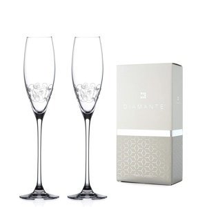 Diamante poháre na šampanské Arabesque 200 ml 2KS