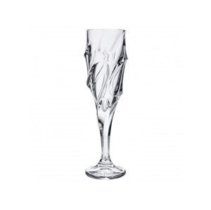 Bohemia Jihlava poháre na šampanské Calypso 180 ML, 6 KS