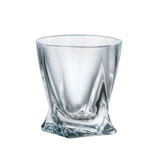 Crystalite Bohemia poháre na destiláty Quadro 55 ml, 6 KS