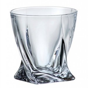 Crystalite Bohemia poháre na whisky Quadro 340 ml 1KS
