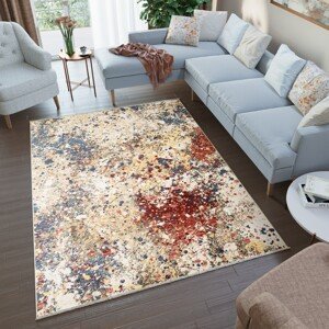 domtextilu.sk Štýlový koberec s abstraktným vzorom do obývačky 57538-235100