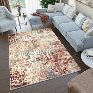 domtextilu.sk Dokonalý koberec so štýlovým abstraktným vzorom 58435-235373