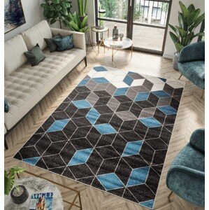 domtextilu.sk Moderný koberec s geometrickým vzorom 61321-236073