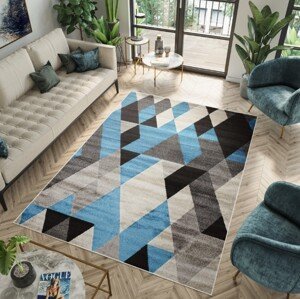 domtextilu.sk Moderný koberec s farebným vzorom 61323-236090