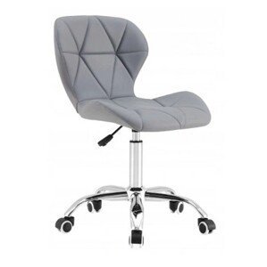 Elegantné kancelárske kreslo v sivej farbe