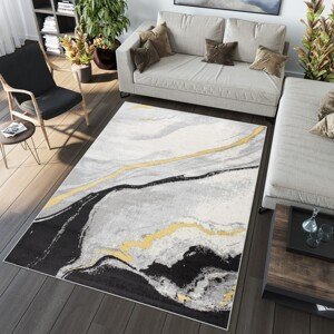 domtextilu.sk Jednoduchý moderný koberec v škandinávskom štýle s abstraktným vzorom 68572-243990