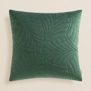 Dekoratívna obliečka na vankúš v zelenej farbe 45x45 cm
