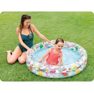 Detský farebný bazén s priemerom 122 cm