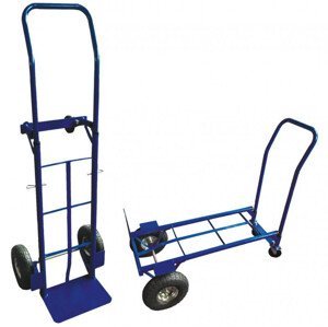 Transportný vozík do 150 kg v modrej farbe