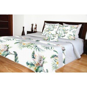 DomTextilu Prikrývky na posteľ s kvetinovým motívom Šírka: 220 cm | Dĺžka: 240 cm 11353-76739