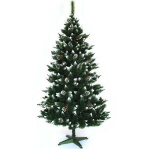 domtextilu.sk Vianočný stromček s imitáciou snehu na vetvičkách s výškou 220 cm 11850