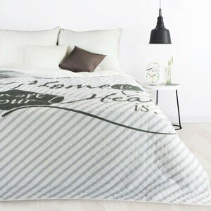 DomTextilu Prešívaná moderná prikrývka na posteľ do spálne Šírka: 170 cm | Dĺžka: 210 cm 15243-101819
