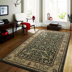 DomTextilu Kvalitný koberec v krémovo zelenej farby 17602-157601