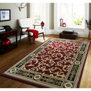 domtextilu.sk Kvalitný vintage koberec v červenej farbe 17622-157586