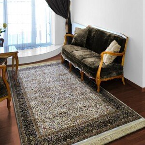 domtextilu.sk Vintage koberec s drobným vzorom béžový 26623-151343