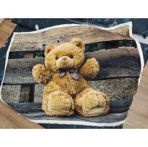 domtextilu.sk Kvalitná detská deka s motívom medvedíka