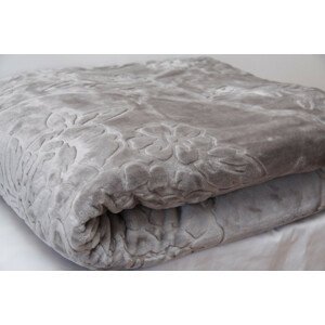 Luxusná deka v sivej farbe Šírka: 200 cm | Dĺžka: 240 cm