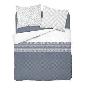 DomTextilu Moderné biele bavlnené posteľné obliečky 3 časti: 1ks 200x220 + 2ks 70 cmx80 Biela 70 x 80 cm 32715-163072