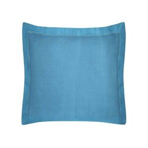 DomTextilu Jednofarebná modrá bavlnená obliečka na vankúš NOVA COLOR 50x70 cm Modrá 39037-208672