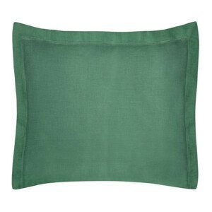 DomTextilu Jednofarebná bavlnená zelená obliečka na vankúš NOVA COLOR 50x70 cm Zelená 39357-208783