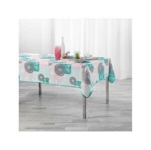 DomTextilu Moderný obrus na stôl v krásnych pastelových farbách 150 x 240 cm 39432 Biela