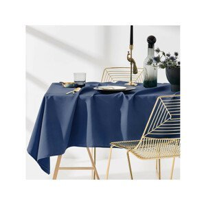 DomTextilu Elegantný tmavo modrý jednofarebný obrus 130 x 180 cm 39836 Modrá