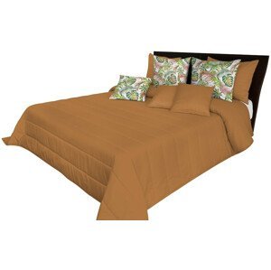 domtextilu.sk Kvalitný prehoz na posteľ karamelovej farby Šírka: 170 cm | Dĺžka: 210 cm 44109-206935