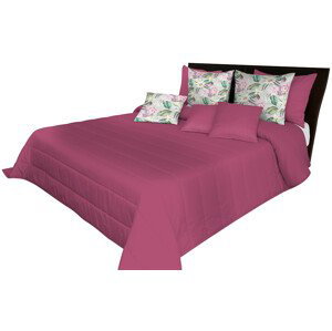 DomTextilu Kvalitný prehoz na posteľ ružovej farby Šírka: 75 cm | Dĺžka: 160 cm 44112-206957
